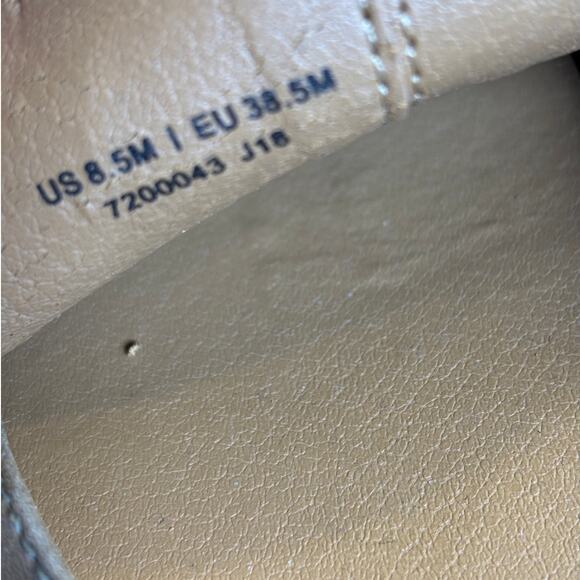 Patricia Nash Fia Taupe Brown Loafers Slip On Preppy Casual Flat Shoe Size 8.5M - Picture 7 of 7